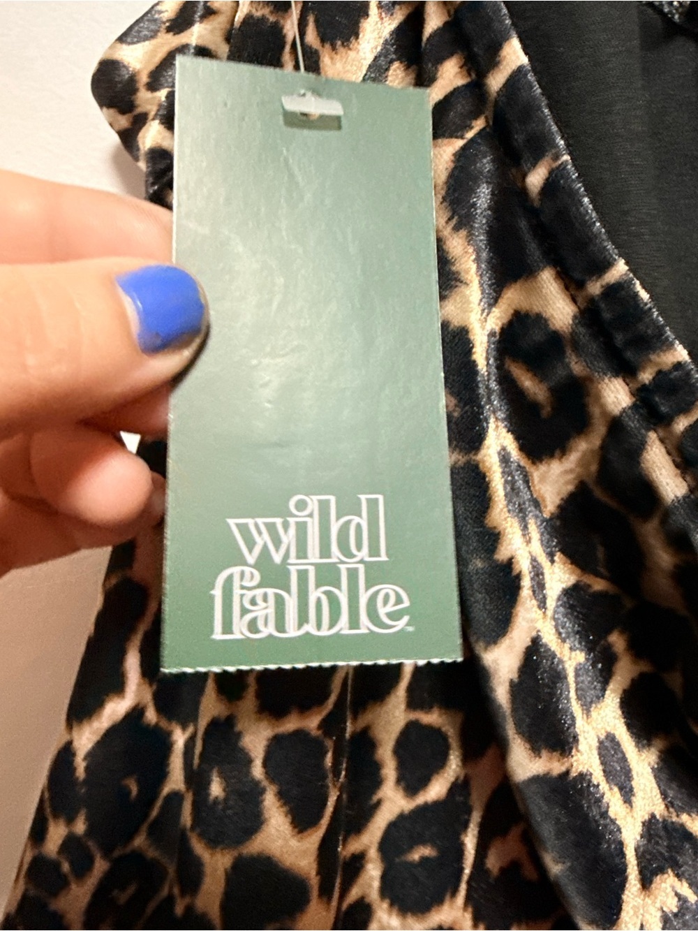 wild fable Leopard-Print Dress in Black and Tan - Picture 5 of 6